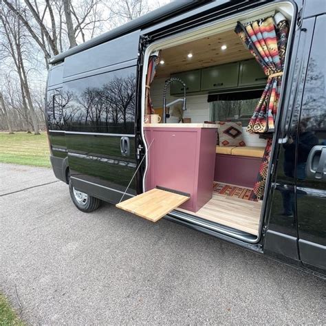 This Custom Camper Van Boasts A Warm Ambiance That Instantly Makes You