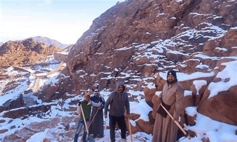 Winter At Saint Catherine Sinai Regypt