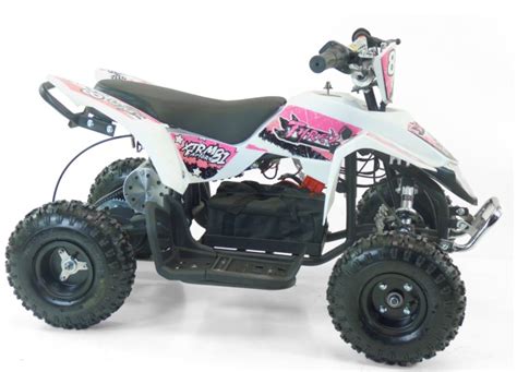 Pocket Quad Lectrique Tyrex W Blanc Et Rose Lestendances Fr