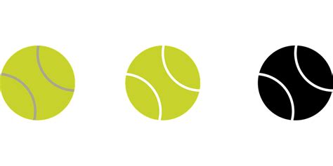 Bälle Tennis Tennisbälle Kostenlose Vektorgrafik auf Pixabay Pixabay