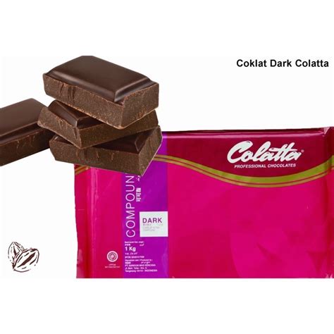 Jual Collata Dark Compound Coklat Batang Collata Kg Shopee Indonesia