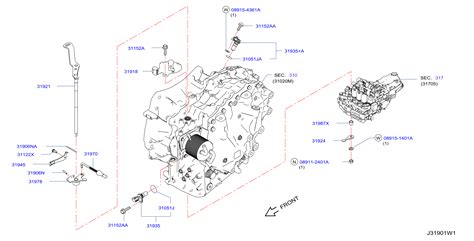 Nissan Sentra Automatic Transmission Gear Position Sensor 31918 1XF00