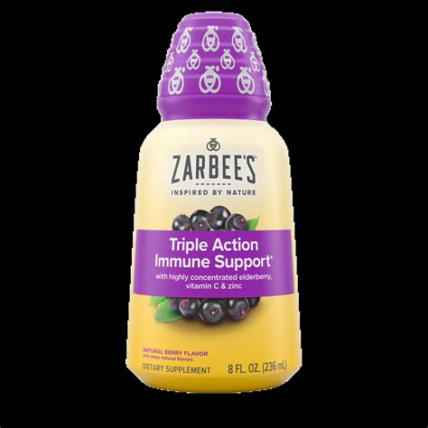 Black Elderberry Immune Support Syrup Zarbees®