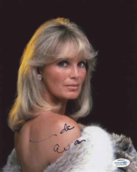 Linda Evans Signed Dynasty X Photo Acoa Autographia