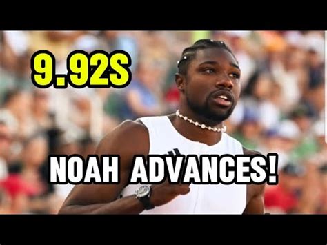 Noah Lyles Wins Heat 9 92s Christian Coleman 9 99 Fred Kerley 10