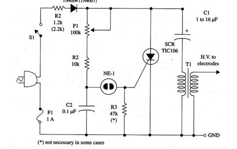 High Voltage Generator Circuit Diagram Circuit Diagram