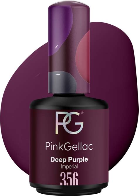 Pink Gellac Deep Purple Gellak Nagellak Ml Paars Gelnagels