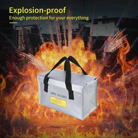 Handheld Portable Explosionproof Lipo Battery Safe Bag Guard Fireproof