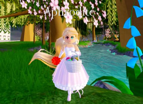 For Usukicolas Contest I Dressed As Aphrodite Rroyalehighroblox