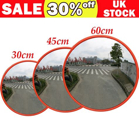 Wide Angle Security Curved Convex Road Mirror Traffic Driveway Safety