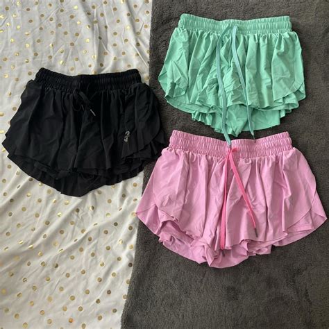 Super Cute Flowy Shorts Has Spandex Shorts Depop