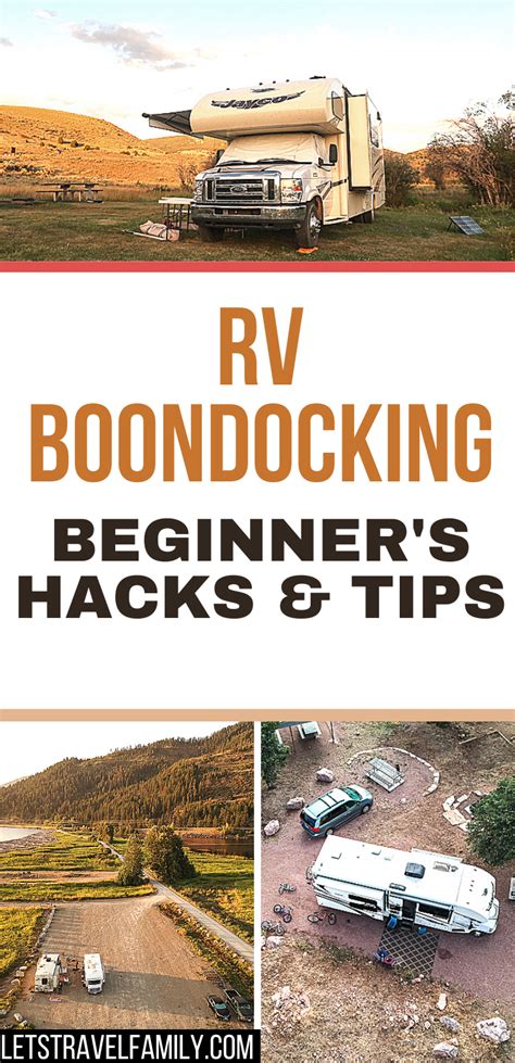 The Ultimate Boondocking Guide To Free Camping Rv Camping Tips Travel Trailer Camping Free