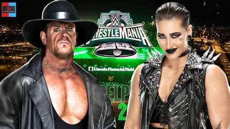 Wwe Undertaker Vs Rhea Ripley Wwe Raw Wwe Survivor Series