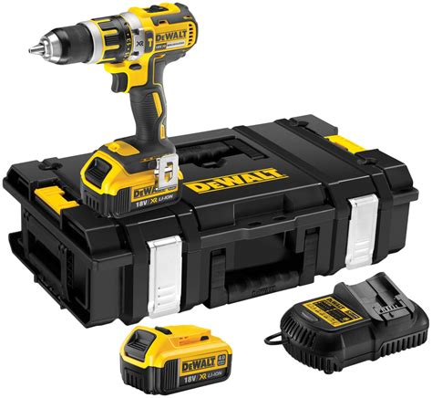 Berbequim Percutor Sem Fio 18V 2 Baterias E Carregador Dewalt