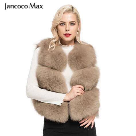 New Arrivals Women S Real Fox Fur Vest Fashion Lady Natural Fur