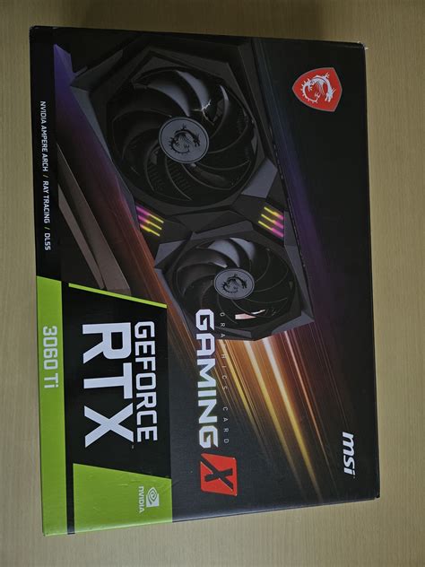 Видеокарта MSI GEFORCE RTX 3060TI 8GB GDDR6 256 BIT Gaming X гр София