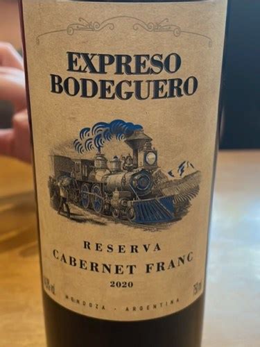 Expreso Bodeguero Reserva Cabernet Franc Vivino Us