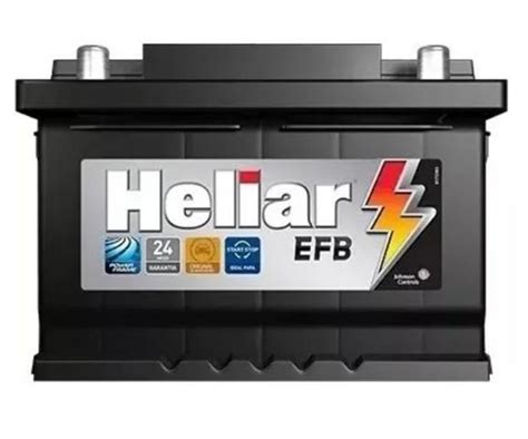 Bateria Heliar EFB 60Ah HFB60HD Para Carro C Start Stop Bateria