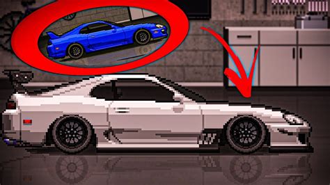 Pixel Car Racer SUPRA MK4 STREET BUILD Varis Bodykit YouTube