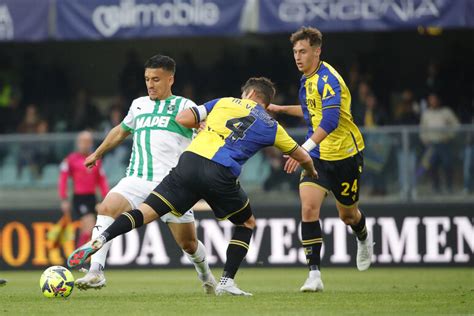 Serie A Verona Sassuolo Foto Ansa It