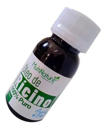 Óleo De Rícino Puro Auxilia No Crescimento E Fortalece 30ml