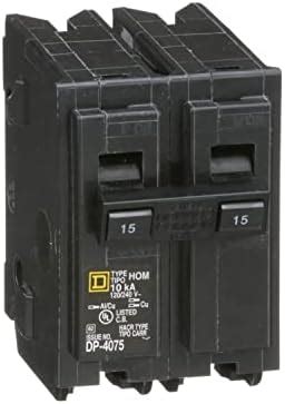 Square D By Schneider Electric Qo Cp Two Pole Circuit Breaker