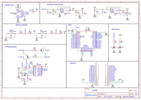 ESP-32S - EasyEDA open source hardware lab
