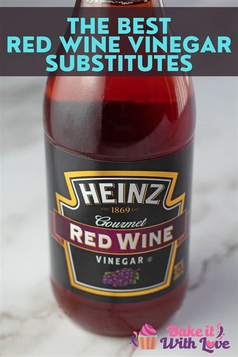 9 easy Red Wine Vinegar Substitute ideas, plus how to make your own ...