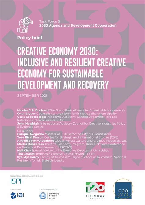 Pdf Creative Economy 2030 Inclusive And Resilient … Dokumen Tips