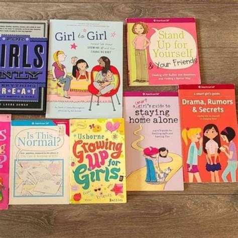 Toys 8 Girls Preteen Books Usborne Growing Up A Smart Girls Guide