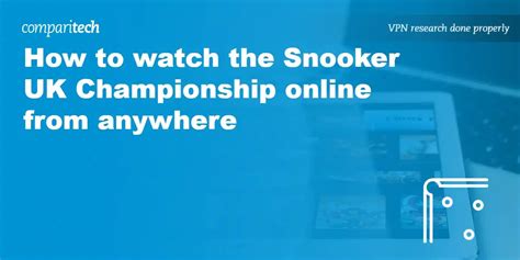 How to Watch UK Snooker Championship 2024 online