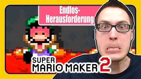 Super Mario Maker 2 Schwierige Endlos Herausforderung Richtig