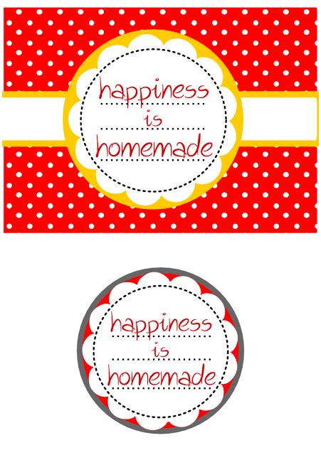 Free Printable Quote Card About Happiness Happiness Is Homemade