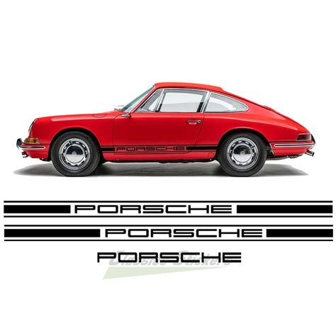 Classic Porsche Stickers Kit