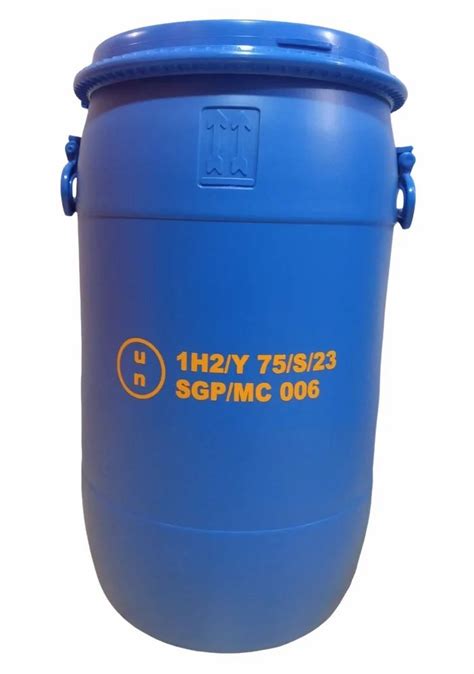 L Un Approved Hdpe Open Top Drum At Rs Piece Plastic Open Top