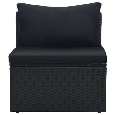 Deze Poly Rattan Loungeset Is Een Stijlvolle Set Voor Je Tuin Of Terras