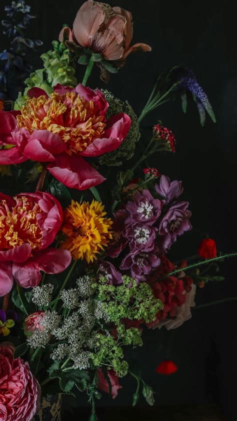 Dutch Masters Inspired Floral Still Life Using Flowers From Cut From My English Cottage Garden