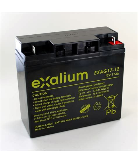 Batterie Plomb Gel V Ah Exalium