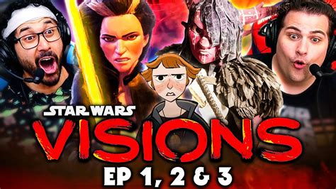 STAR WARS VISIONS SEASON 2 Episode 1 2 3 REACTION Volume 2