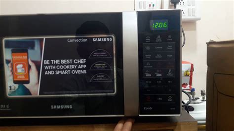 How To Use Samsung L Convection Microwave Oven Ce Jd Xtl Black