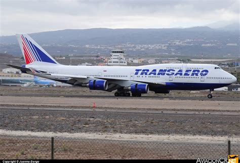 EI XLC Transaero Airlines Boeing 747 446 AviacionCR Net