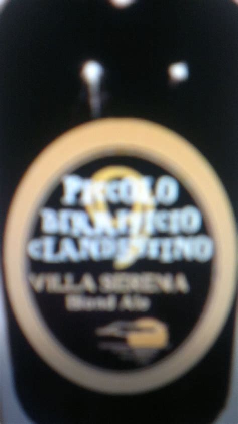 Villa Serena Blond Ale Auxmillebieres Over Blog