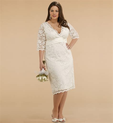 Plus Size Casual Wedding Dresses