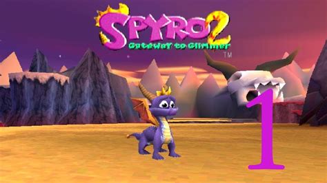 Let S Play Spyro 2 Gateway To Glimmer [01] [100 Pal Ps1] Youtube