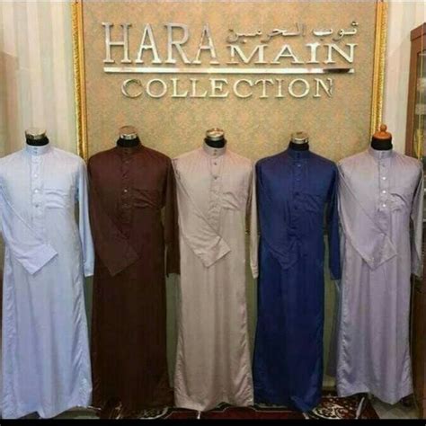 Jubah Gamis Pria Saudi Al Haramain Original Shopee Indonesia