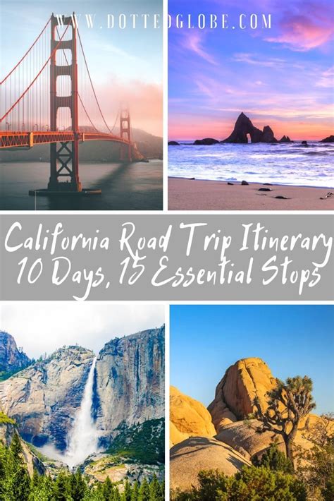 10 Days California Road Trip Itinerary From The Pacific To The Redwoods California Travel