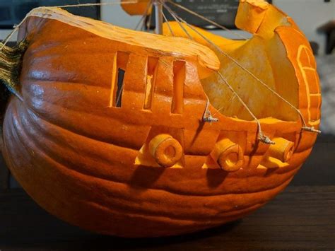 ArtStation - Pirate Ship Pumpkin - Halloween 2018, Josh Jaillet ...