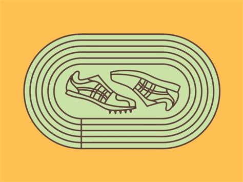 120 Track Spikes Shoes Stock Illustrations Royalty Free Vector