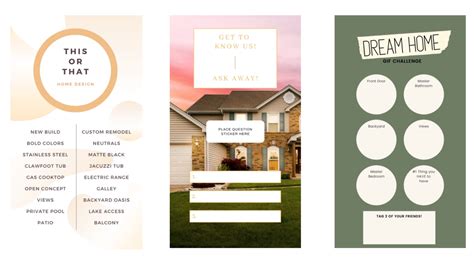 Instagram Story Templates For Real Estate The Paperless Agent