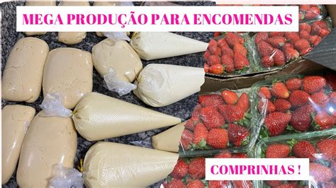 Mega Produ O Para Duas Encomendas Comprinhas Confeitaria E